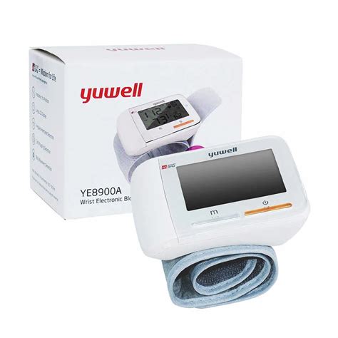 YUWELL Wrist Blood Pressure Monitor Heart Rate Monitor Portable ECG ...