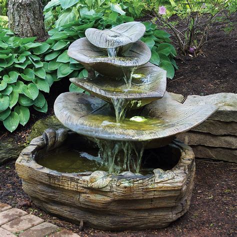 Henri Studio Giant Leaf Outdoor Fountain | www.hayneedle.com | Water ...