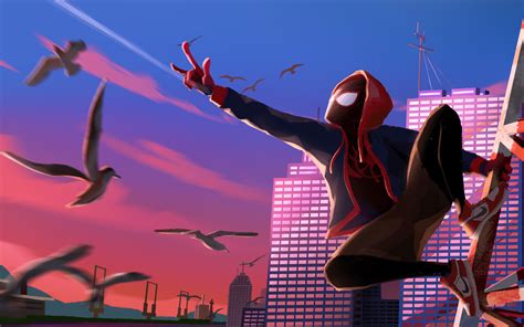 spider man across the spider verse wallpaper Into the spider-verse 2 ...