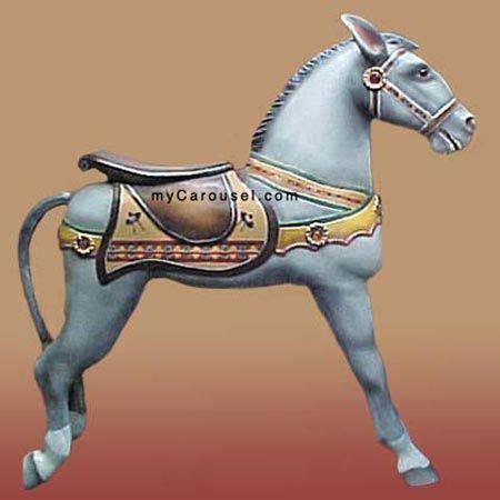 Looff Donkey - $7,500 Very rare, circa 1900 donkey believed to be from ...