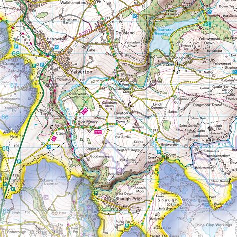 Dartmoor National Park - Map Poster from Love Maps On...