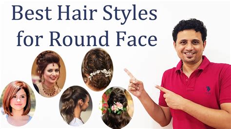 Hairstyles for Round Face Girl | Wedding Hair Styles | Bridal Hair ...