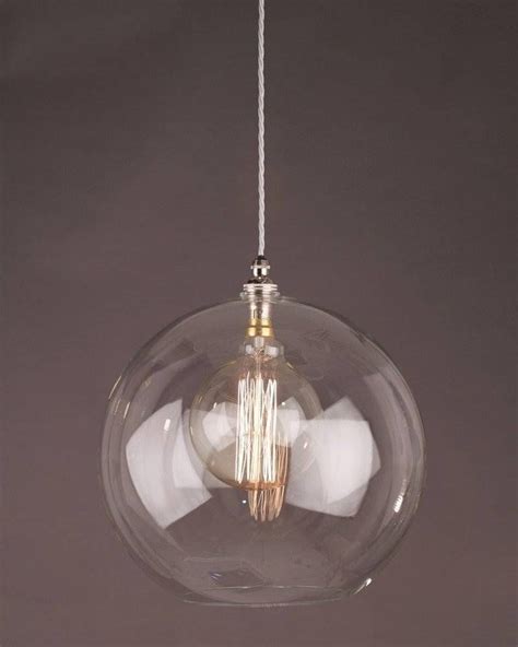 2023 Popular Clear Glass Globe Pendant Light Fixtures