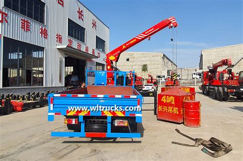 Isuzu 600P Truck mounted 3 Ton Palfinger Crane Specification