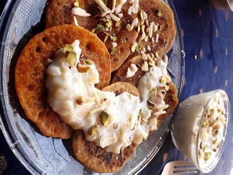 Punjabi Kheer Puda | Kheer with Malpua - My Dainty Kitchen