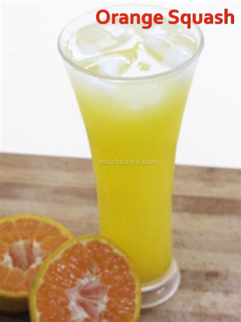 Orange Squash Recipe - How To Make Orange Squash At Home