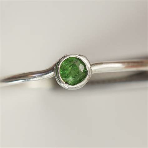 Tsavorite Ring - Etsy