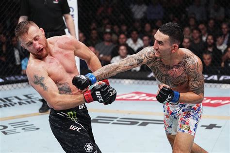 Justin Gaethje issues statement following brutal knockout loss to Max Holloway at UFC 300 ...