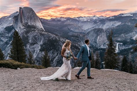 intimate Wedding in Yosemite National Park | Backyard Reception Dinner — The Hearnes Adventure ...