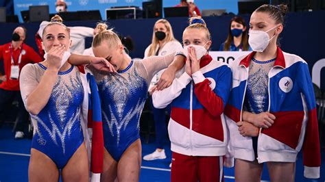 Russian Women Win Olympics Gymnastics Team Final After Biles Exit - The Moscow Times