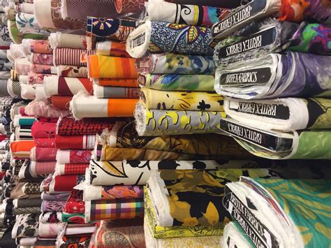 Cotton fabrics at Britex Fabrics in San Francisco | Fabric, Wooden ladder, Francisco