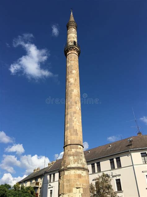 Minaret in Eger stock photo. Image of architecture, tourism - 99699606