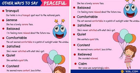 Another Word for “Peaceful” | List of 95+ Synonyms for “Peaceful ...