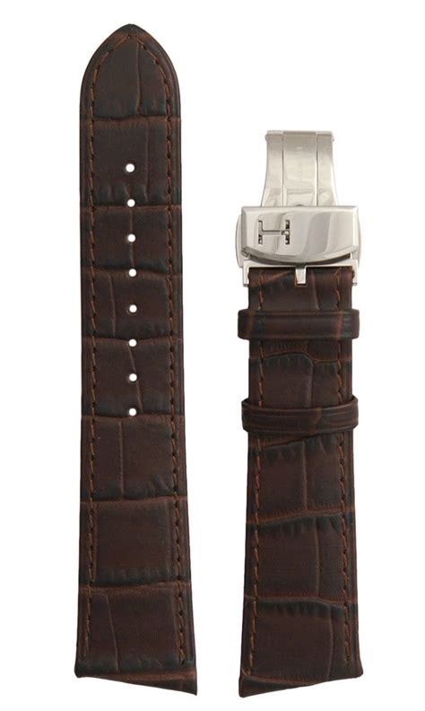 Hamilton Ventura Men's 21mm Brown Leather Watch Band | WATCHBAND EXPERT