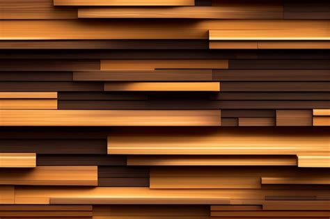 Premium AI Image | A brown wood wall with a blurry background that says'wood