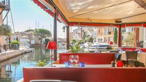 Restaurants et plages privées Port Grimaud St Tropez Frejus