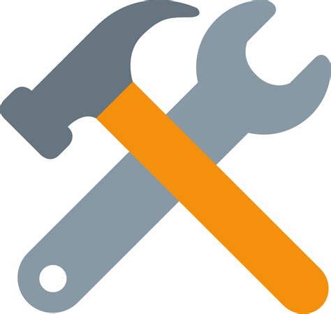 "hammer and wrench" Emoji - Download for free – Iconduck