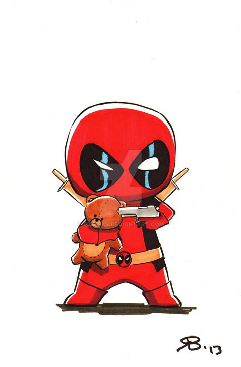 Chibi DeadPool2 by RickBas on DeviantArt