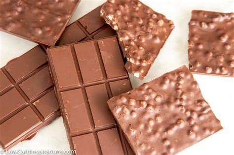 Keto Chocolate Crunch Candy Bar Recipe (Tastes just like Nestle Crunch ...