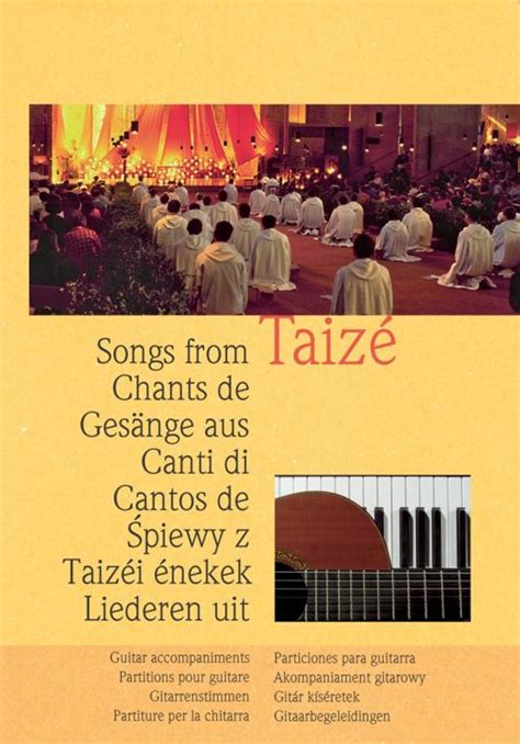 Chants de Taizé : partitions pour guitare/Songs from Taizé: Guitar Accompaniments | Taizé webshop