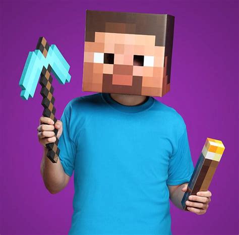 Minecraft Steve Costume :: Great Things to Buy