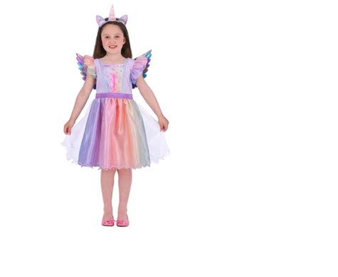 Unicorn Dress Up Kids Costume 3-5 Years