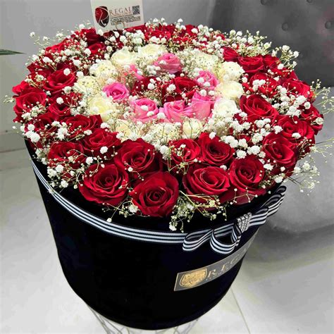 VIP Belleza By Regal Box Arrangement – Two or More Colors Of Roses ...