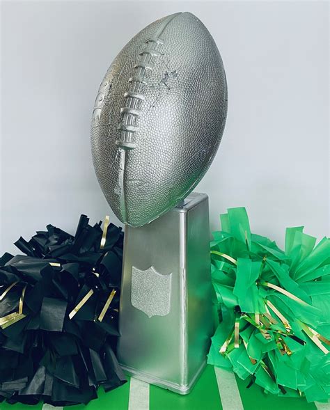 Super Bowl Trophy DIY - The Effortless Girl DIY Project