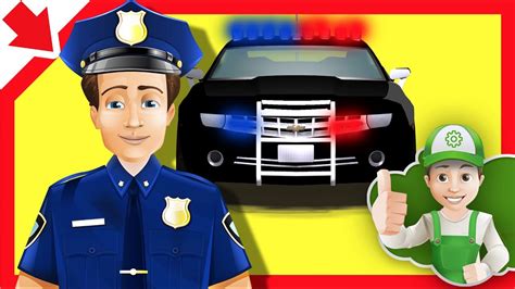 Carro da polícia Desenhos animado. Polícia. Polícia Animado Animação infantil Polícia Para ...