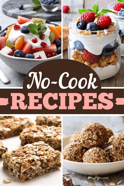 25 No-Cook Recipes (+ Easy Dinner Ideas) - Insanely Good