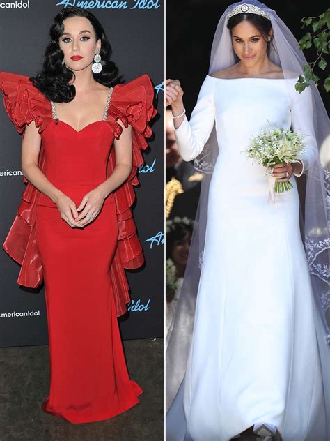 Katy Perry Thinks Meghan Markle's Wedding Dress Didn't Fit Well