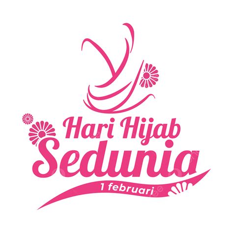 World Hijab Day Pink Design, Hijab Days, World Hijab Day, Hijab Day 2023 PNG and Vector with ...