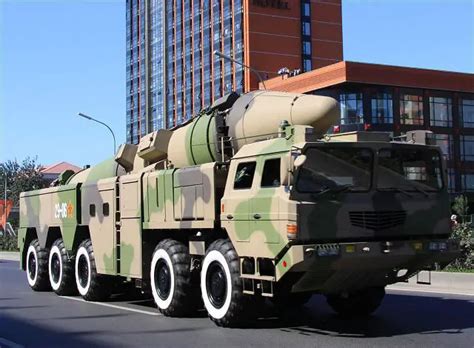 DF-21C medium-range road-mobile ballistic missile - DF-21D anti-ship ballistic missile | China ...