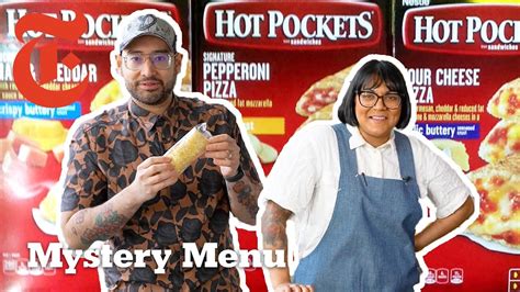 Sohla and Ham Turn Hot Pockets Into A 3-Course Meal | Mystery Menu ...