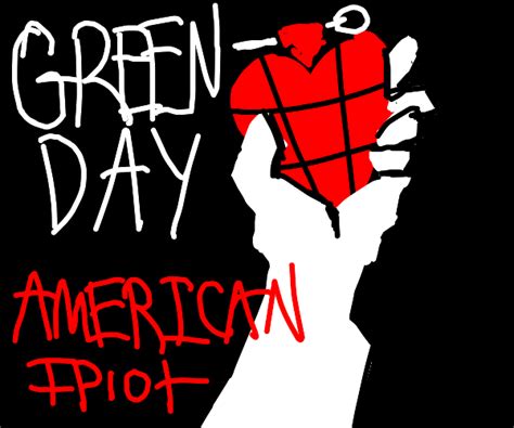 American Idiot Album Cover (Green Day) - Drawception