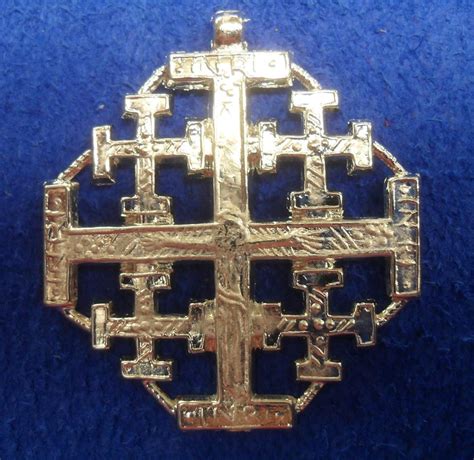 Jerusalem Cross Pendant - Billy and Charlie