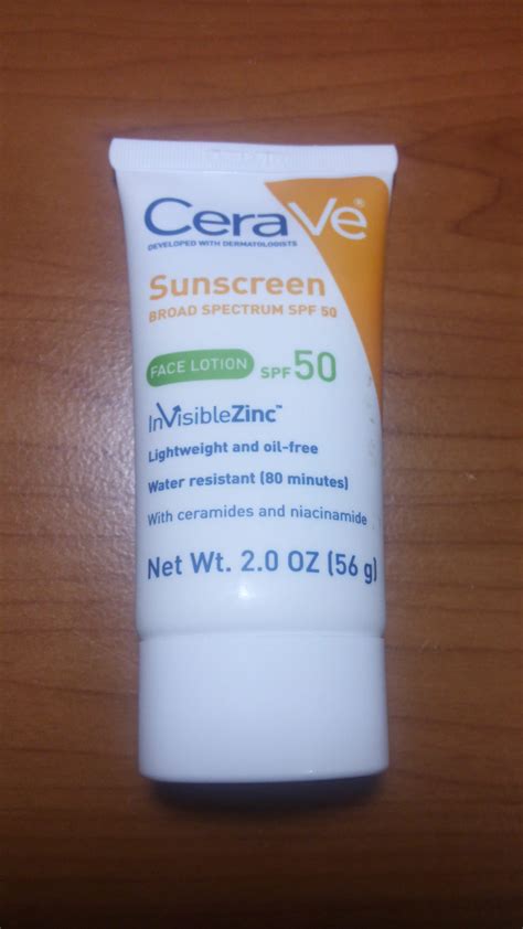 CeraVe Sunscreen Face Lotion SPF 50 reviews in Sun Protection - Body - ChickAdvisor