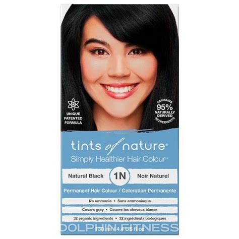 Tints of Nature Permanent Hair Colour Natural Black