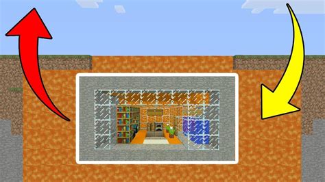 How To Make A Under Lava House In Minecraft - House Poster