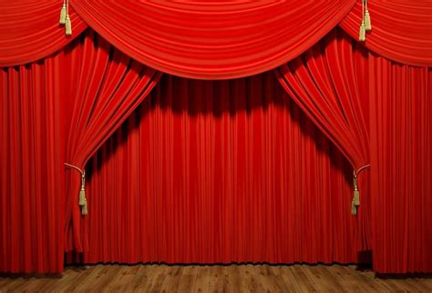 Red Velvet Curtains Background – Curtains & Drapes