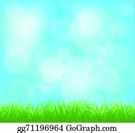 900+ Green Grass And Blue Background Clip Art | Royalty Free - GoGraph