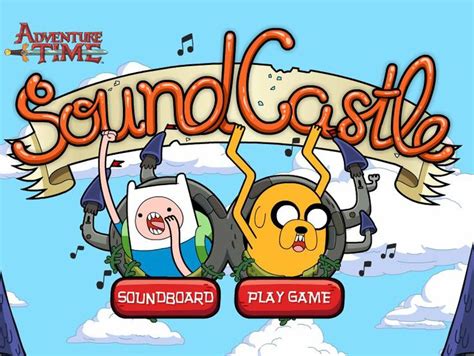 Adventure Time Sound Castle game | Adventure time games, Online games for kids, Fun online games