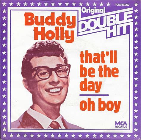 Buddy Holly - That'll Be The Day / Oh, Boy (1981, Vinyl) | Discogs