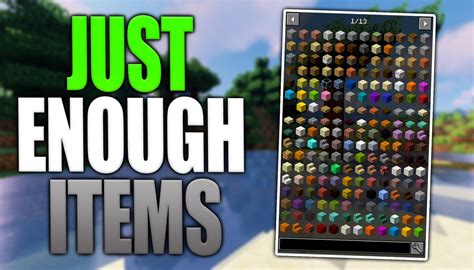 Minecraft mods 1.7.10 just enough items - iigase