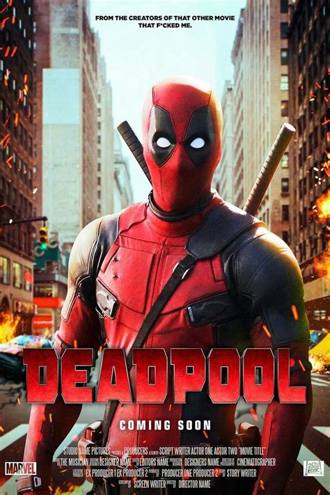 Deadpool movie poster Fantastic Movie posters #SciFi movie posters # ...