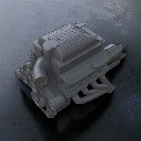 STL file ENGINE - Hellcat inspired 13AUG-E2 🧑‍🔧・3D printable design to ...