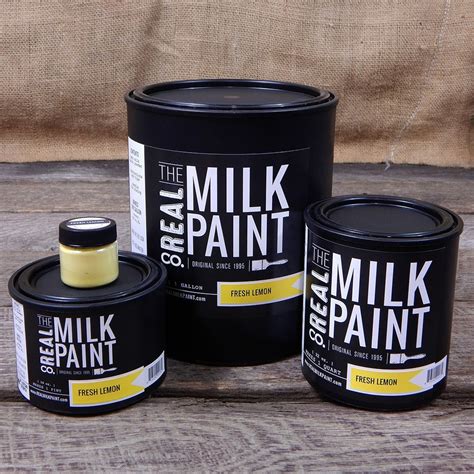 Lemon Yellow Color Milk Paint | Shop Milk Paint Online