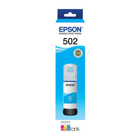 Epson T502 Cyan Eco Tank Ink Cartridge