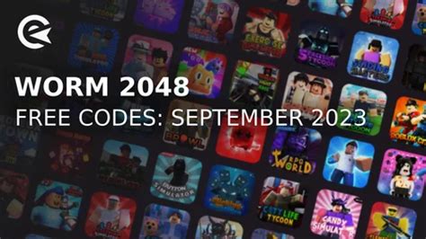 Worm 2048 Codes (September 2023): Free Buffs | EarlyGame