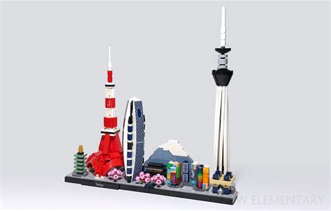 LEGO® Architecture Review: 21051 Tokyo | New Elementary: LEGO® parts, sets and techniques